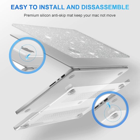 Hard shell case for MacBook Pro 14 Inch 2021 A2442 M1 Max Chip Keyboard Cover - Picture 7 of 7